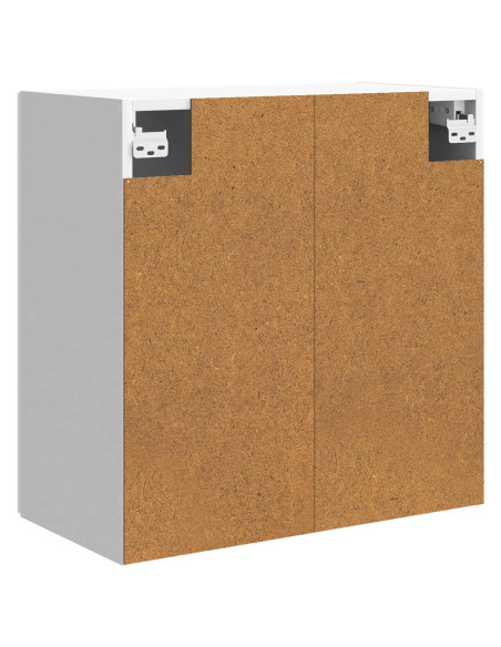 Mobiletto a muro Bianco Lucido 59 x 31 x 60 cm