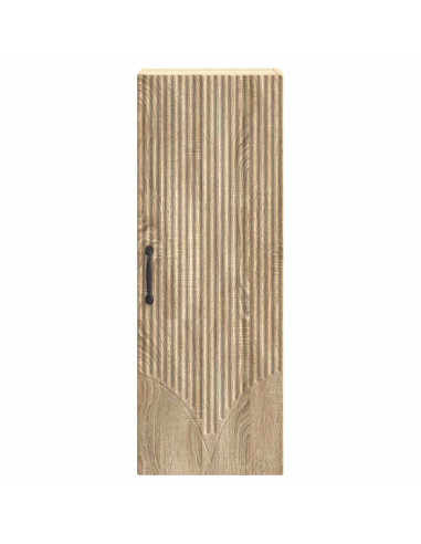 Mobiletto a muro Rovere Sonoma 33 x 34,5 x 90 cm