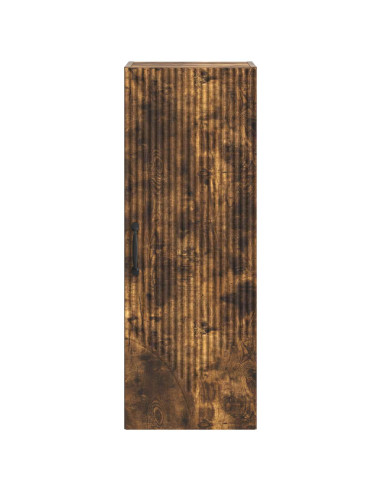 Mobiletto a muro Rovere Fumo 33 x 34,5 x 90 cm