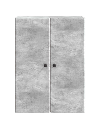 Mobiletto a muro Grigio Cemento 66 x 34,5 x 90 cm