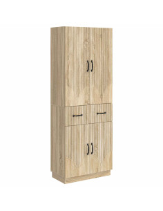 Set di armadi 2 pcs Rovere Sonoma Legno ingegnerizzato