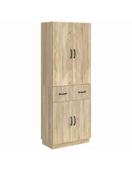 Set di armadi 2 pcs Rovere Sonoma Legno ingegnerizzato