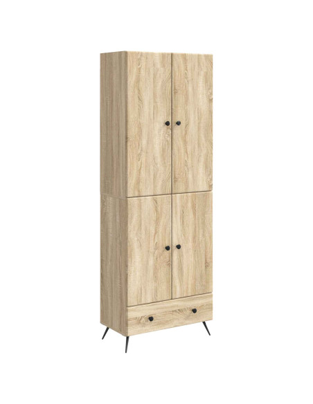 Set di armadi 2 pcs Rovere Sonoma Legno ingegnerizzato