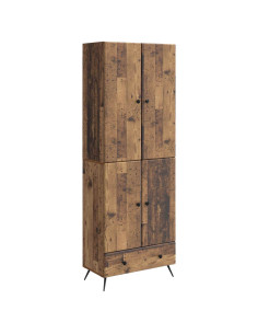 Set di armadi 2 pcs Legno antico Legno ingegnerizzato