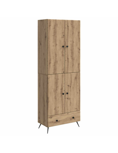 Set di armadi 2 pcs Rovere Artigianale Legno ingegnerizzato