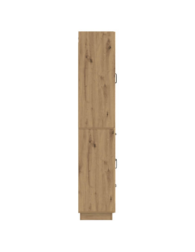 Set di armadi 2 pcs Rovere Artigianale Legno ingegnerizzato