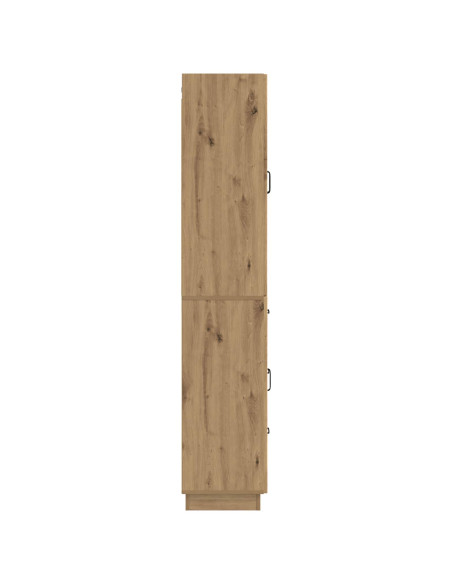 Set di armadi 2 pcs Rovere Artigianale Legno ingegnerizzato
