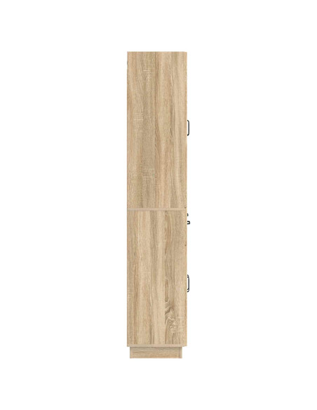 Set di armadi 2 pcs Rovere Sonoma Legno ingegnerizzato