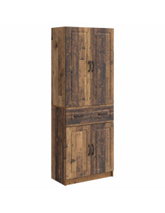 Set di armadi 2 pcs Legno antico Legno ingegnerizzato