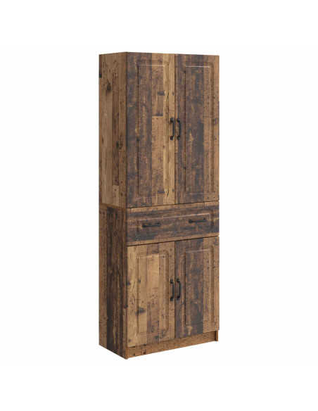 Set di armadi 2 pcs Legno antico Legno ingegnerizzato