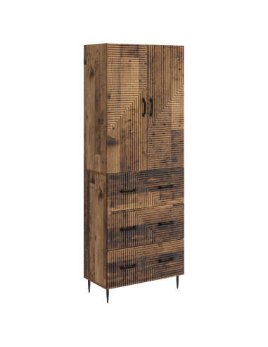 Set di armadi 2 pcs Legno antico 66 x 34,5 x 90 cm
