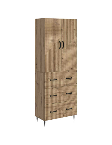 Set di armadi 2 pcs Rovere Artigianale 66 x 34,5 x 90 cm