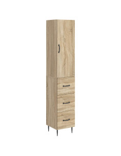 Set di armadi 2 pcs Rovere Sonoma 33 x 34,5 x 90 cm