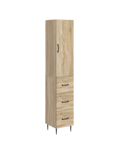 Set di armadi 2 pcs Rovere Sonoma 33 x 34,5 x 90 cm