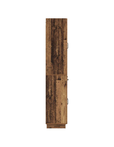 Set di armadi 2 pcs Legno antico Legno ingegnerizzato