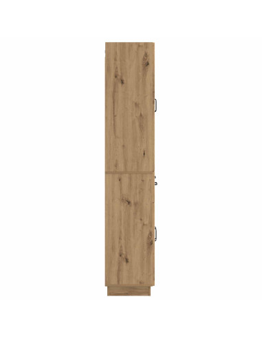 Set di armadi 2 pcs Rovere Artigianale Legno ingegnerizzato
