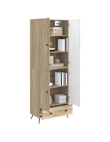 Set di armadi 2 pcs Rovere Sonoma Legno ingegnerizzato