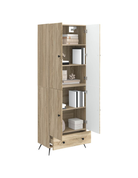Set di armadi 2 pcs Rovere Sonoma Legno ingegnerizzato