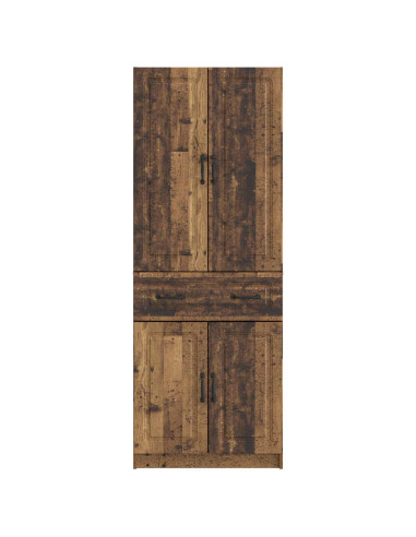 Set di armadi 2 pcs Legno antico Legno ingegnerizzato