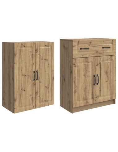 Set di armadi 2 pcs Legno ingegnerizzato