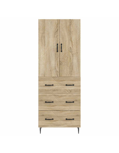 Set di armadi 2 pcs Rovere Sonoma 66 x 34,5 x 90 cm
