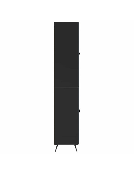 Set di armadi 2 pcs Nero Legno ingegnerizzato