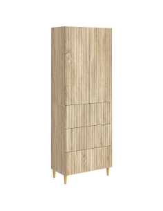 Set di armadi 2 pcs Rovere Sonoma 66 x 34,5 x 90 cm