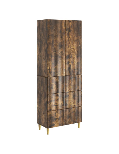 Set di armadi 2 pcs 66 x 34,5 x 90 cm Legno ingegnerizzato