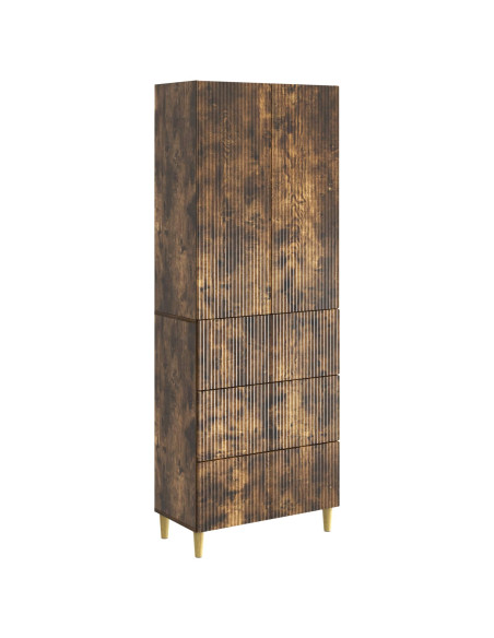 Set di armadi 2 pcs 66 x 34,5 x 90 cm Legno ingegnerizzato