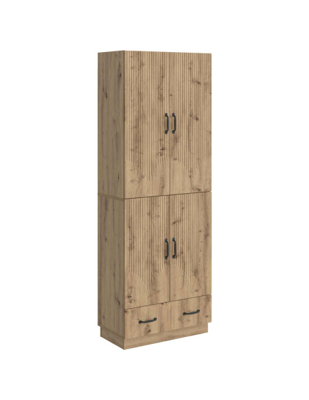 Set di armadi 2 pcs Rovere Artigianale Legno ingegnerizzato
