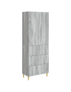 Set di armadi 2 pcs 66 x 34,5 x 90 cm Legno ingegnerizzato