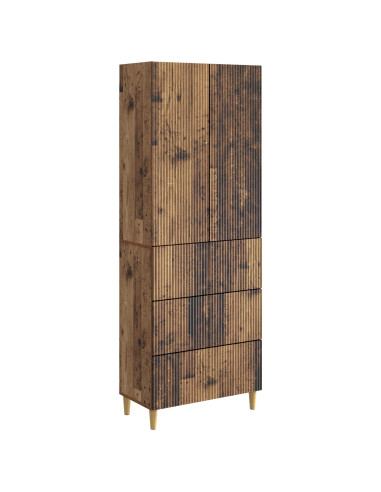 Set di armadi 2 pcs 66 x 34,5 x 90 cm Legno ingegnerizzato