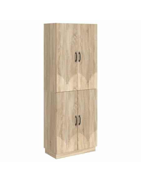 Set di armadi 2 pcs Rovere Sonoma Legno ingegnerizzato