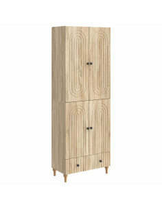Set di armadi 2 pcs 66 x 34,5 x 95 cm Legno ingegnerizzato