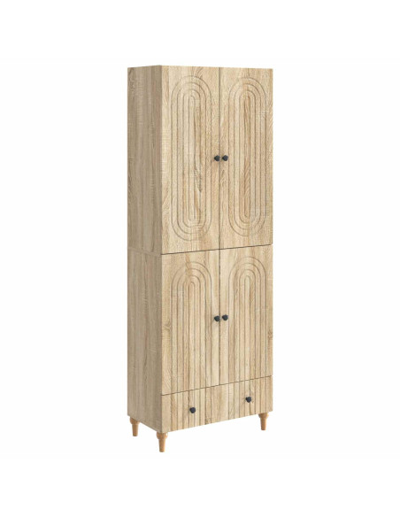 Set di armadi 2 pcs 66 x 34,5 x 95 cm Legno ingegnerizzato