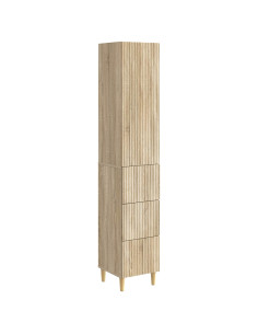 Set di armadi 2 pcs 33 x 34,5 x 90 cm Legno ingegnerizzato