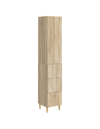 Set di armadi 2 pcs 33 x 34,5 x 90 cm Legno ingegnerizzato