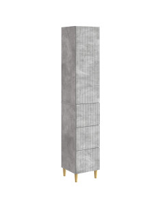 Set di armadi 2 pcs 33 x 34,5 x 90 cm Legno ingegnerizzato