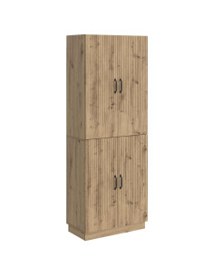 Set di armadi 2 pcs Rovere Artigianale Legno ingegnerizzato