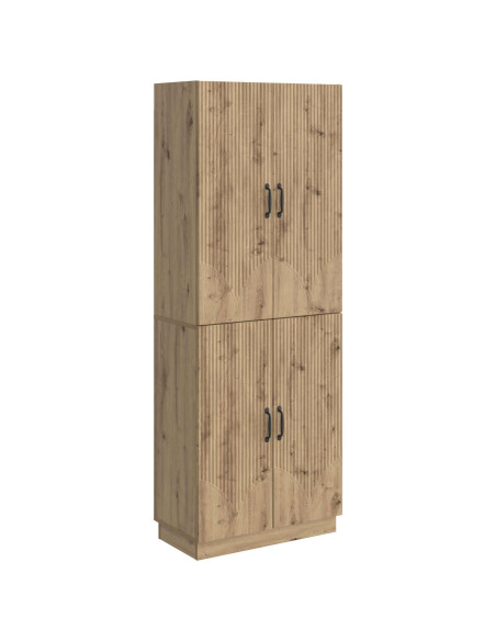 Set di armadi 2 pcs Rovere Artigianale Legno ingegnerizzato
