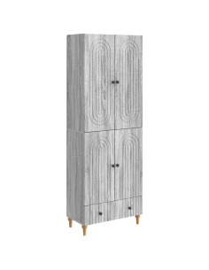 Set di armadi 2 pcs 66 x 34,5 x 95 cm Legno ingegnerizzato