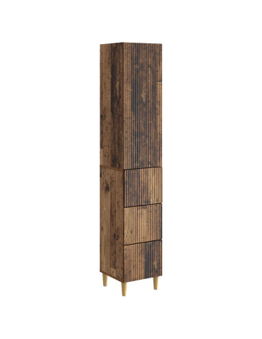 Set di armadi 2 pcs 33 x 34,5 x 90 cm Legno ingegnerizzato
