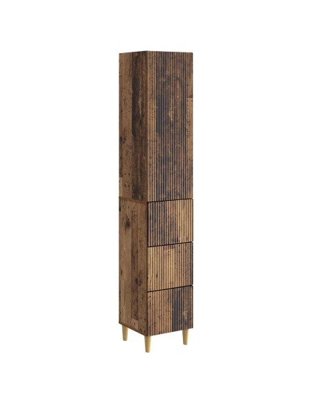 Set di armadi 2 pcs 33 x 34,5 x 90 cm Legno ingegnerizzato