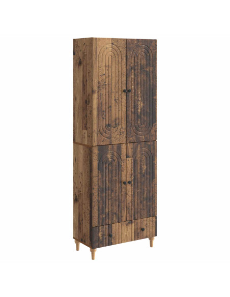 Set di armadi 2 pcs 66 x 34,5 x 95 cm Legno ingegnerizzato