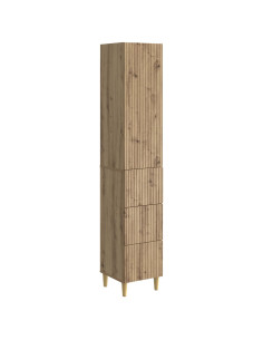 Set di armadi 2 pcs 33 x 34,5 x 90 cm Legno ingegnerizzato