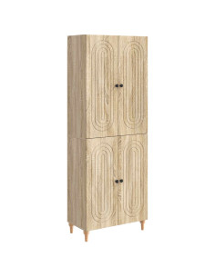 Set di armadi 2 pcs 66 x 34,5 x 90 cm Legno ingegnerizzato
