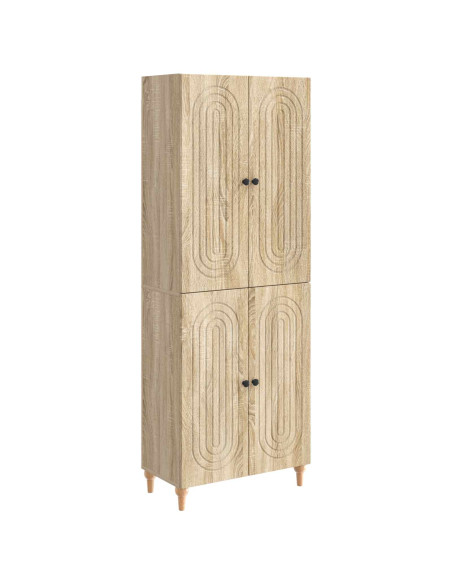 Set di armadi 2 pcs 66 x 34,5 x 90 cm Legno ingegnerizzato