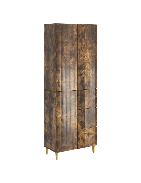 Set di armadi 2 pcs 66 x 34,5 x 90 cm Legno ingegnerizzato