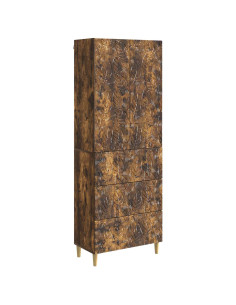 Set di armadi 2 pcs Rovere Fumo 66 x 34,5 x 90 cm