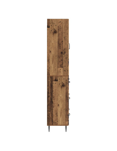 Set di armadi 2 pcs Legno antico 66 x 34,5 x 90 cm